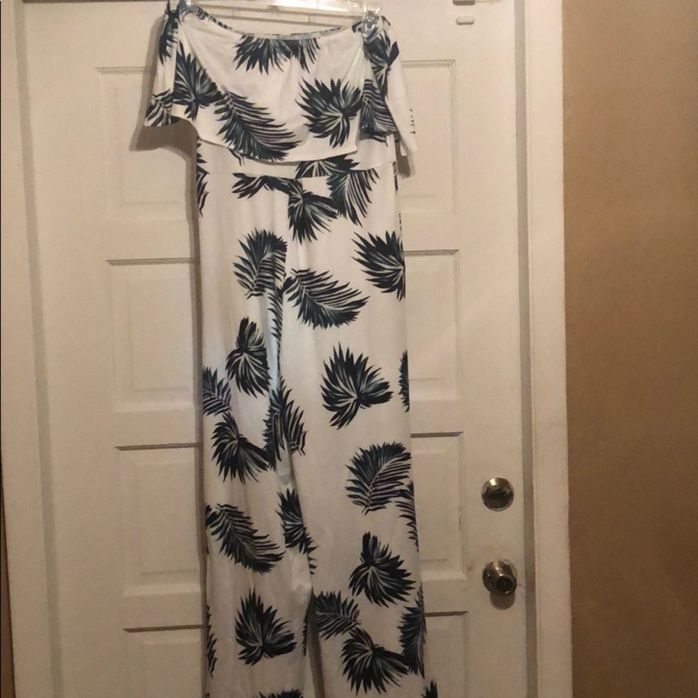 Off shoulder jumpsuit